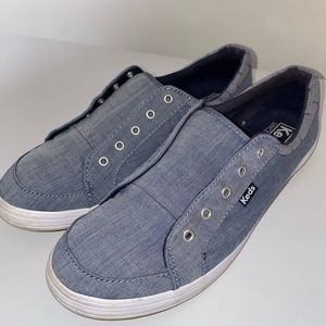 Keds Blue Canvas Classic Lace Up Sneaker Flats Women's Size 9